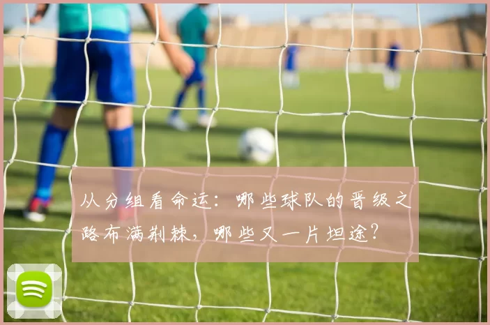 从分组看命运：哪些球队的晋级之路布满荆棘，哪些又一片坦途？