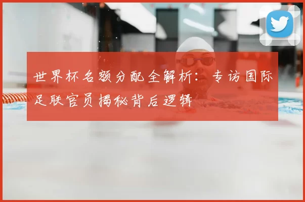 世界杯名额分配全解析：专访国际足联官员揭秘背后逻辑