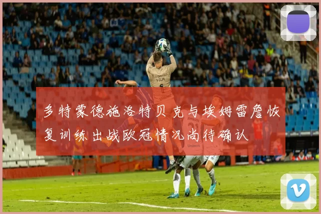 多特蒙德施洛特贝克与埃姆雷詹恢复训练出战欧冠情况尚待确认