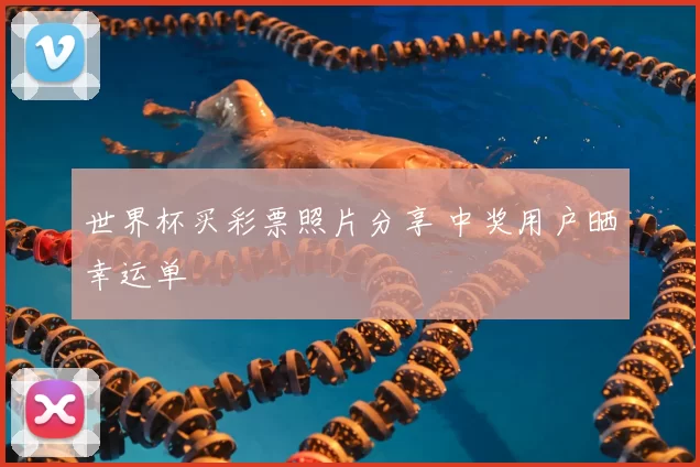 世界杯买彩票照片分享 中奖用户晒幸运单